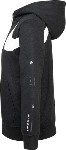 Vista 2 de Nike Sudadera con capucha Swoosh con cremallera completa para niño (niños pequeños)