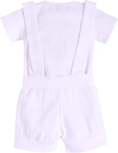 Vista 3 de Conjunto de ropa de 2 piezas para bautizo de bebé y niño, con tirantes, para boda, esmoquin y caballero