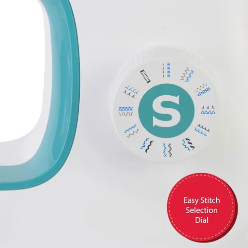 Vista 2 de SINGER M3300 - Máquina de coser ligera y portátil con 97 aplicaciones de puntada, luz LED y ojal de 1 paso Usada para reparación y costura