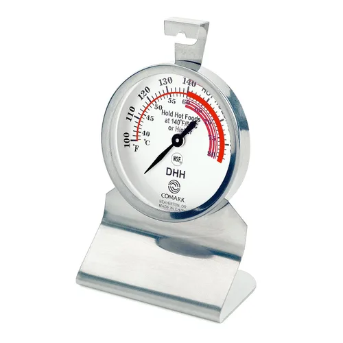 Vista 2 de Comark DHH - Termómetro de alimentos con cuerpo de acero inoxidable, estilo de esfera, 1 unidad (paquete de 1)