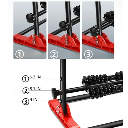 Vista 5 de YANGG Masajeador manual de espalda y lumbar, ejercicio para el dolor lumbar en el hogar, dolor lumbar hernia de tracción discal, estiramiento