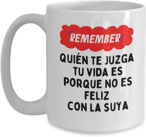 Vista 3 de Presente de cumpleaños Taza de café original taza chistoza para mama o papa, día de la madre
