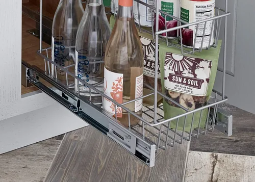 Vista 9 de ClosetMaid - Cesta para gabinete de cocina de un solo nivel, alta calidad