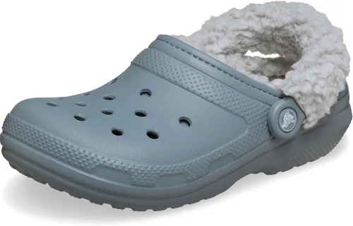 Vista 12 de Crocs - Zuecos clásicos unisex para adultos con forro de vellón, pantuflas mullidas para mujeres y hombres