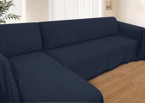 Vista 20 de HOMERILLA - Fundas de sofá seccional para sofá seccional, cobija de sofá en forma de L, 2 piezas, protector de muebles en forma de L para mascotas