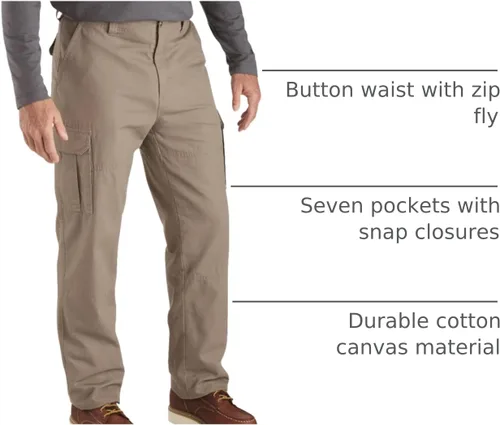 Vista 3 de Guide Gear Pantalones cargo de algodón para exteriores 2.0 para hombre