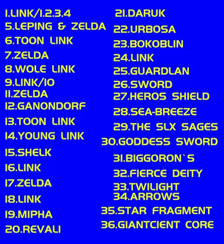 Vista 2 de BOTW Amiibo NFC - 36 fundas de cristal para la reutilización InfinMite compatible con SwitchSwitch Lite Wii U New 3DS