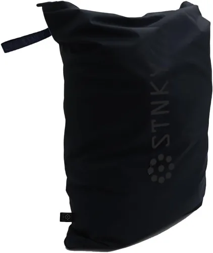 Vista 3 de STNKY Bag Pro - Bolsa de lavandería - Bolsa de lavado para trabajadores de la salud, deportes, fitness y viajes (XL, negro)