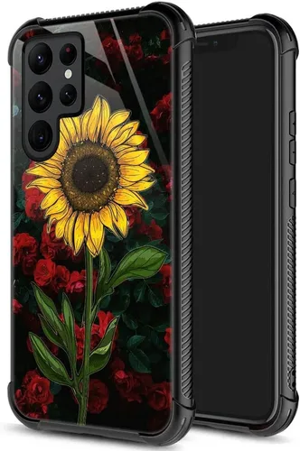 Vista 77 de ZHEGAILIAN Funda para Samsung Galaxy S23 Ultra, protección de grado militar, esquinas a prueba de golpes, funda antiarañazos para Samsung Galaxy S23