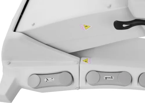 Vista 8 de SKINACT Venice Electric Medical Spa Silla/mesa de tratamiento con giratorio (gris)