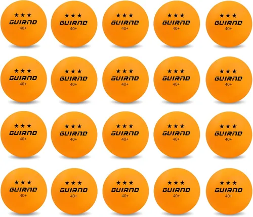 Vista 7 de 20 paquetes de pelotas de ping pong, pelotas de tenis de mesa de 3 estrellas, más de 40 pelotas de pong para competencia y juego recreativo, pelota