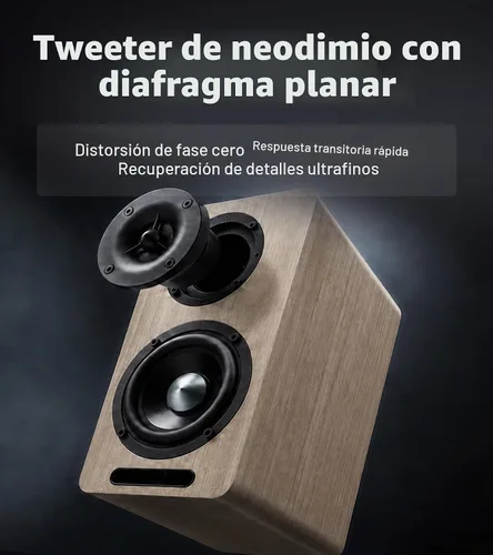 Vista 2 de Edifier Airpulse A60 - Altavoces Bluetooth de alta resolución para Nogal