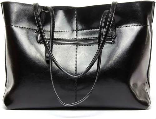 Vista 2 de Covelin cartera grande de cuero genuino, para mujer
