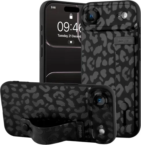 Vista 41 de OOK - Funda compatible con iPhone 11 en color vino rojo con estampado de leopardo, de TPU a prueba de golpes, cubierta delgada de silicona