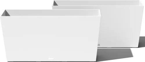 Vista 13 de Veradek Pure Series Midori - Maceta ancha para exteriores