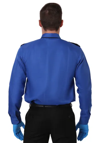 Vista 2 de Camisa de Disfraz TSA para Hombre Talla Plus Multicolor