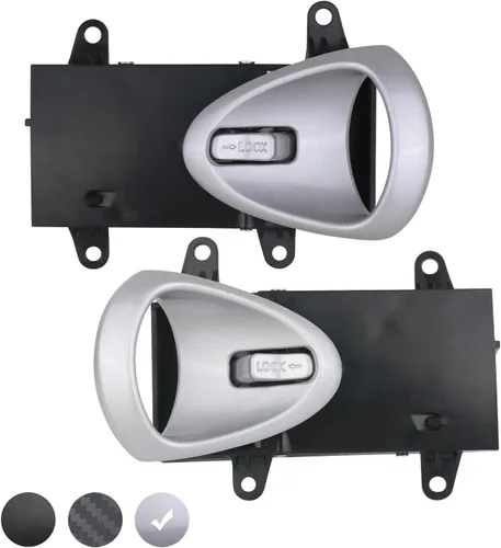 Vista 4 de APPERFiT Par de manijas de puerta interior Compatible con Nissan 350Z 2003 2004 2005 2006 2007 2008 2009