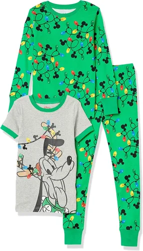 Vista 4 de Amazon Essentials Disney Marvel Star Wars - Conjunto de pijama para bebés, niños pequeños y niños (cebra previamente manchada), paquetes Marvel