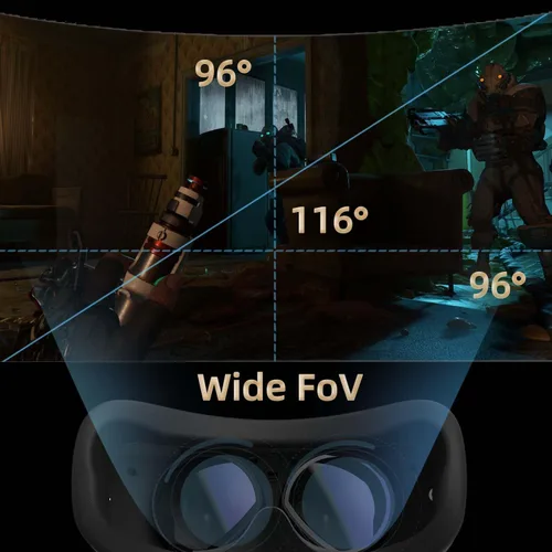 Vista 11 de DPVR E3 Series PC Tethered VR Headset (E3-C Hardband)