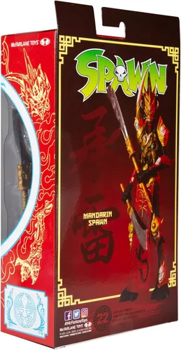 Vista 9 de McFarlane Toys Spawn: Mandarin Spawn Figura de acción de 7