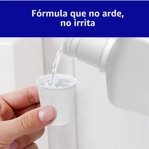 Vista 5 de CloSYS Enjuague bucal para llagas bucales limpia y cura las llagas orales y las aftas en la boca sin alcohol, enjuague bucal con peróxido