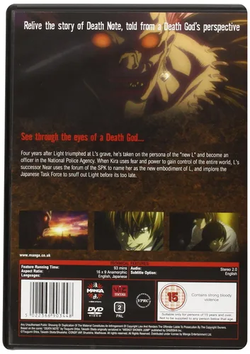 Vista 2 de Death Note - Relight Vol.2 DVD UK Import