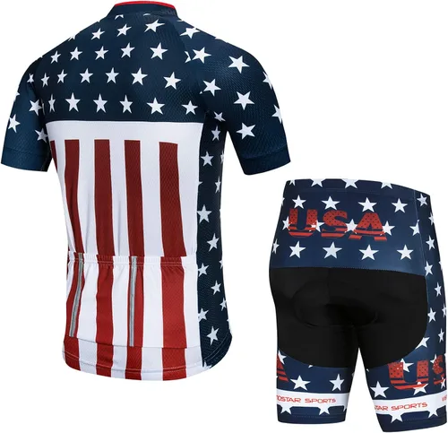 Vista 2 de HimyBB Maillot de ciclismo 12D Gel pad Bike Shorts Set MTB Ropa Ciclismo Verano Ciclismo Maillot Wear