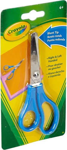 Vista 3 de Crayola Tijeras (paquete individual), tijeras de punta roma de 7 pulgadas para niños, suministros de regreso a la escuela, artes y manualidades