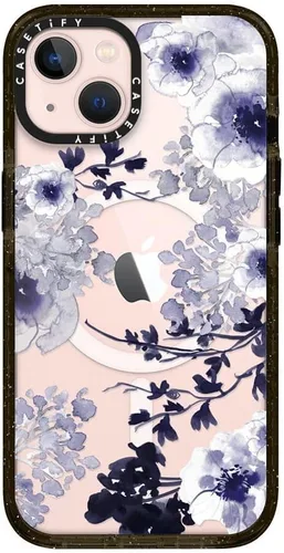 Vista 54 de CASETiFY Funda Impact para iPhone 13 [Protección contra caídas de grado militar 4X de 8.2 pies/Compatible con Magsafe] - #1 Mom - Transparente