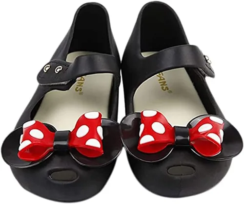 Vista 2 de iFANS - Sandalias de princesa para niñas, diseño de lunares