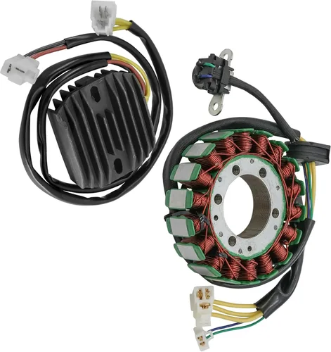 Vista 7 de Caltric Rectificador de estator y regulador compatible con Suzuki Vz800 Vz 800 Marauder 800 1997-2004