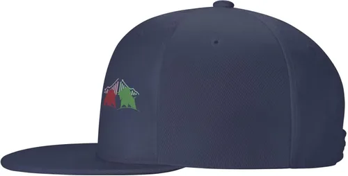 Vista 4 de wikjxiz Bajista y alcista en el mercado de valores sombreros de ciencia para hombres sombrero negro sombrero plano sombrero de sol para hombre gorra