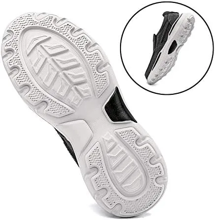 Vista 5 de JAMONWU Zapatos de tela para hombre, mocasines casuales, zapatos para caminar, zapatos ligeros para exteriores