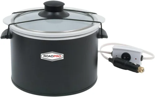 Vista 3 de Olla de cocción lenta Roadpro – rpsl-350 12 V 1.5 cuarto.