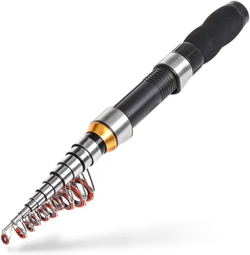 Vista 8 de Toasis Pesca Spinning Baitcast Rod Telescópica Pesca Caña 7 Modelos