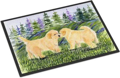 Vista 278 de Caroline's Treasures SS8220MAT - Felpudo afgano de 18 x 27 pulgadas, para interiores y exteriores, para entrada, antideslizante, lavable, de pelo