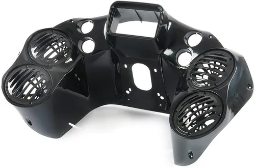 Vista 2 de Carenado interior ABS w Quad 6.5" vainas de altavoz para 94-13 Harley Touring Road Glide FLTRX 1994-2013