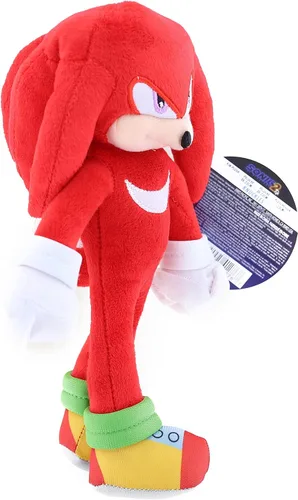 Vista 3 de Sonic The Hedgehog 2 - Figura de peluche de 9 pulgadas Knuckles