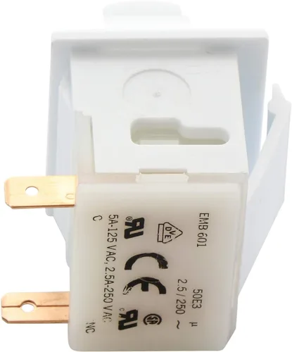 Vista 3 de Kitchen Basics 101 ES18806 Interruptor de luz para puerta de refrigerador compatible con GE WR23X10143, 5309918806, Whirlpool, Maytag, Admiral