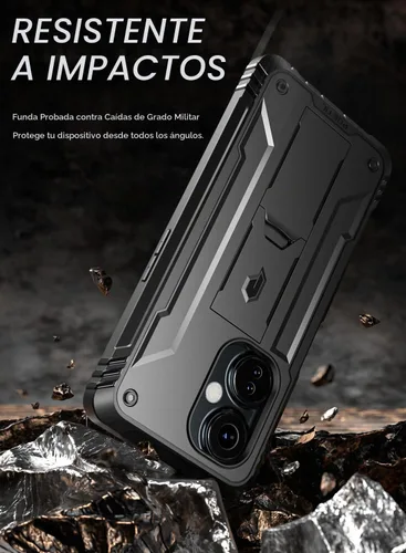 Vista 6 de Poetic Revolution - Funda para OnePlus Nord N30 5G, [probada contra caídas de grado militar de 20 pies], funda protectora resistente de doble capa a