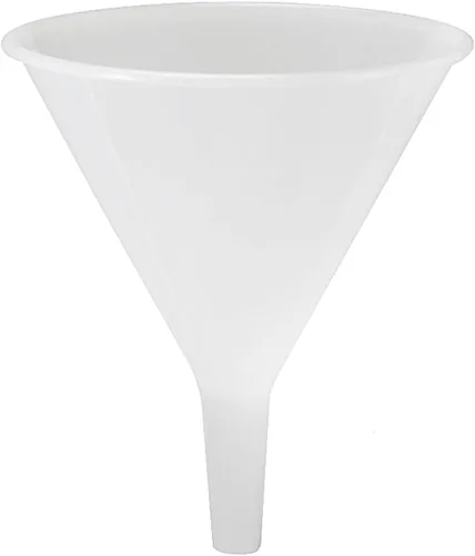 Vista 8 de Soro Essentials - Embudo de plástico de 8 onzas de ancho de 4 pulgadas de ancho, color blanco- Embudo de cocina para llenar botellas, frascos