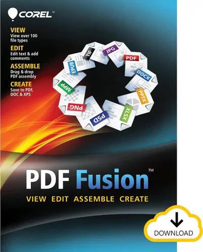 Vista 2 de Corel PDF Fusion Document Management Suite [Disco de PC]