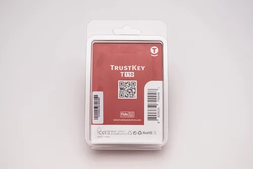 Vista 7 de Llave de seguridad FIDO2 U2F Autenticación de dos factores (2FA) Clave USB PIN+Touch (no biométrico) USB-A Tipo Trustkey T110