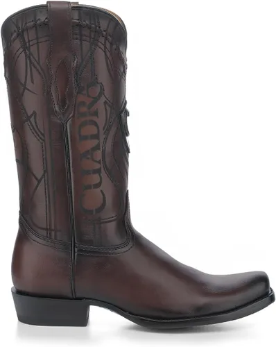 Vista 2 de Cuadra - Botas vaqueras para hombre en piel auténtica