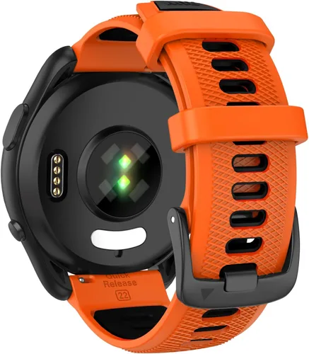 Vista 15 de OVERSTEP Correa de repuesto compatible con Garmin Forerunner 265, correas de reloj de liberación rápida de 0.866 in para Forerunner 255, Vivoactive