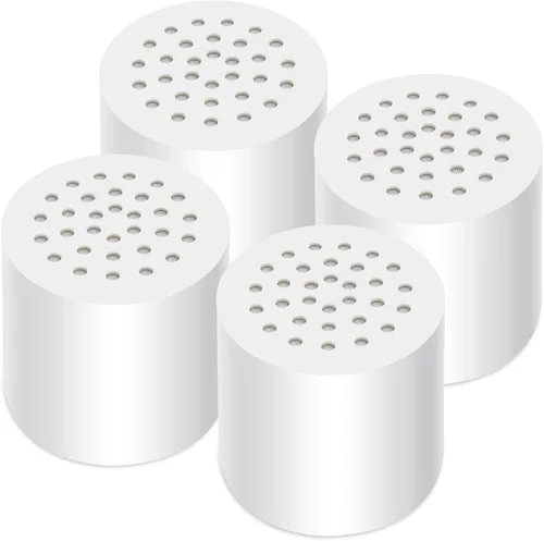Vista 8 de Paquete de 1 cartucho de filtro de ducha de 20 etapas (sin carcasa), universalmente compatible con cualquier diseño similar, filtro de ducha