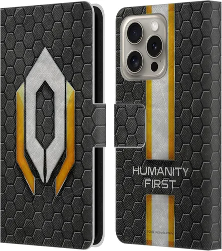 Vista 82 de Head Case Designs Funda de piel con licencia oficial de EA Bioware Mass Effect Cerberus Logo Graphics tipo cartera compatible con Apple iPhone 11