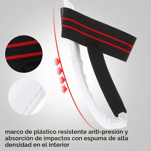 Vista 4 de Protector de ingle para mujer, copa pélvica atlética femenina, protector de ingle de taekwondo para mujer, protector de entrepierna con correa