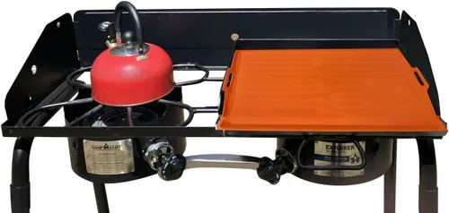 Vista 3 de Tapete protector de silicona para plancha compatible con la plancha de fuego de Camp Chef de 14 x 16 pulgadas, alfombrilla de silicona resistente