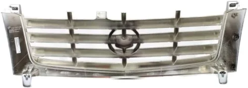 Vista 3 de Para Cadillac Escalade/Escalade EXT Grille Assembly 2002 03 04 05 2006 Inserto de barra transversal Carcasa e inserto pintable con inserto